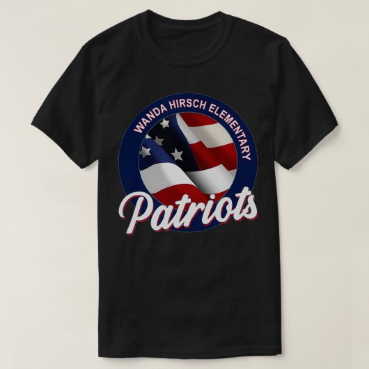 Wanda Hirsch Elementaire Patriotten T-shirt (Design voorkant)