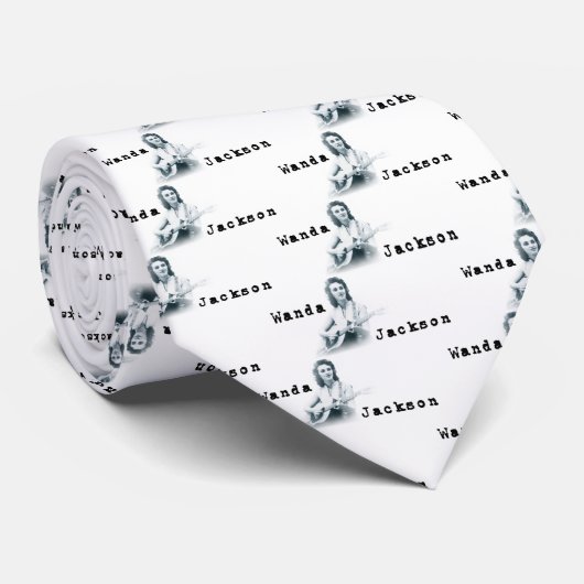 Wanda Jackson stropdas (Opgerold)