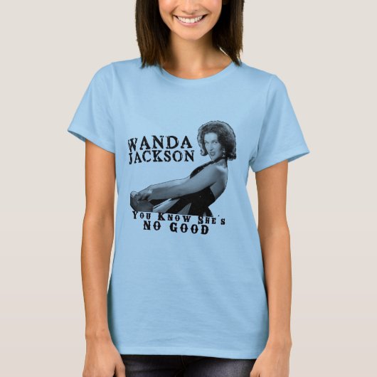 Wanda Jackson T-Shirt (Voorkant)