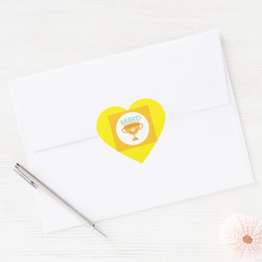Wandaccenten & Behandelingen > Wandstickers & Stic Hart Sticker (Envelop)