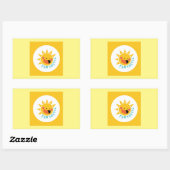 Wandaccenten & Behandelingen > Wandstickers & Stic Rechthoekige Sticker (Vel)