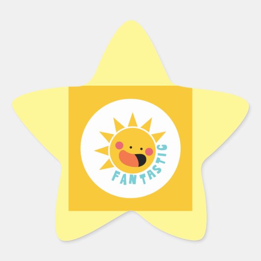 Wandaccenten & Behandelingen > Wandstickers & Stic Ster Sticker (Voorkant)