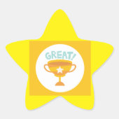 Wandaccenten & Behandelingen > Wandstickers & Stic Ster Sticker (Voorkant)