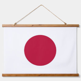 Wandafdekking met Japanse vlag Hangend Wandkleed