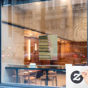 Wandafdekplaten lezen raamsticker