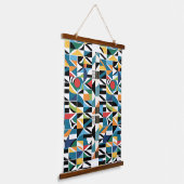 Wandafdrukken Hangend Wandkleed (Gebogen)