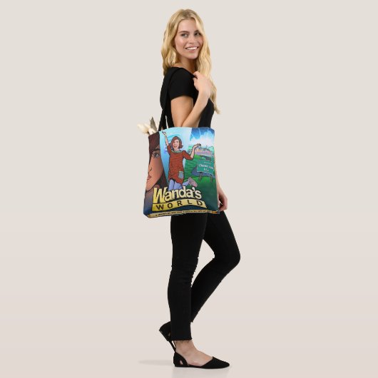 Wanda's WereldCanvas tas (Op model)