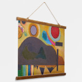 WANDBEHANG - ''Begin'' - Kandinsky Hangend Wandkleed (Gebogen)