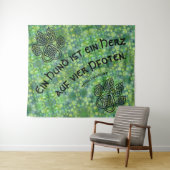 Wandbehang Celtic mit Spruch Wandkleed (In Situ (horizontaal))