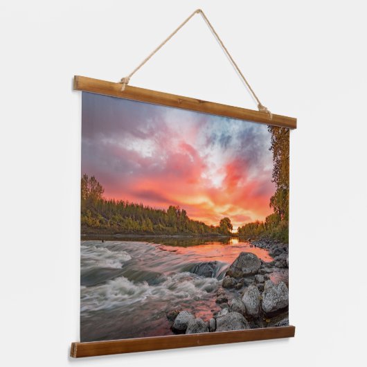 Wandbekleding Hangend Wandkleed (Gebogen)