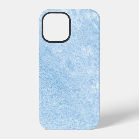 Wandblauw design, structuur iPhone hoesje (Achterkant)