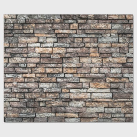 Wandbouwmuur Cadeaupapier (Vlak)