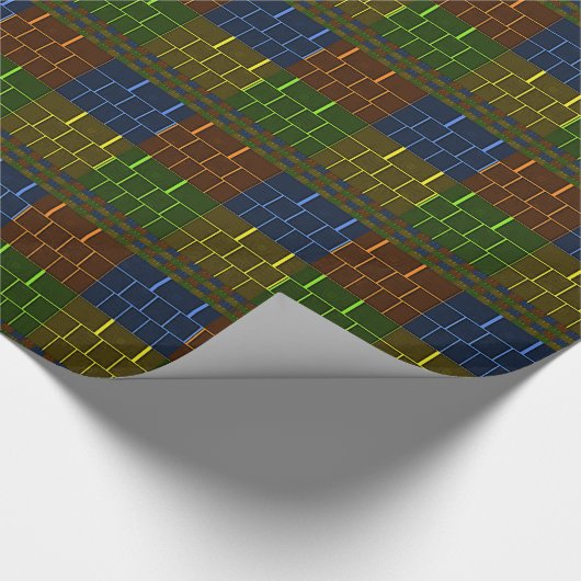 wandcanvas cadeaupapier (Hoek)