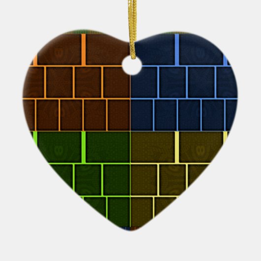 wandcanvas keramisch ornament (Voorkant)