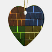 wandcanvas keramisch ornament (Links)