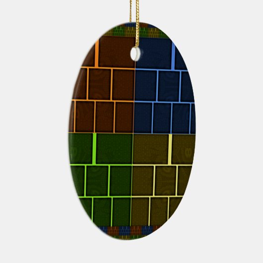 wandcanvas keramisch ornament (Rechts)