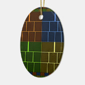 wandcanvas keramisch ornament (Links)