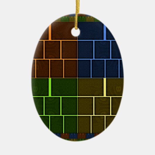 wandcanvas keramisch ornament (Voorkant)