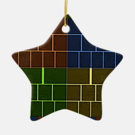 wandcanvas keramisch ornament (Voorkant)