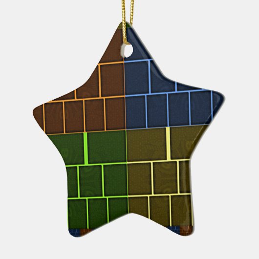 wandcanvas keramisch ornament (Links)