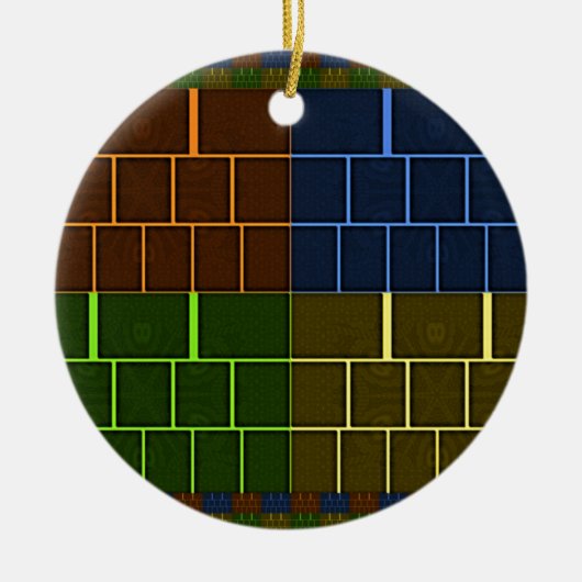 wandcanvas keramisch ornament (Voorkant)