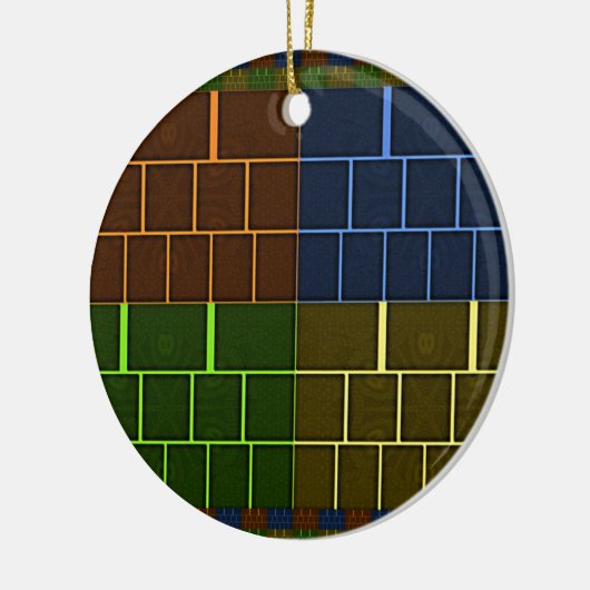 wandcanvas keramisch ornament (Links)