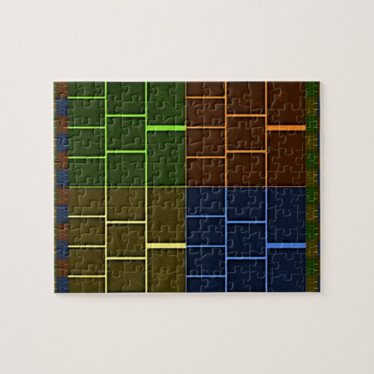 wandcanvas legpuzzel (Horizontaal)