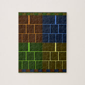 wandcanvas legpuzzel (Verticaal)