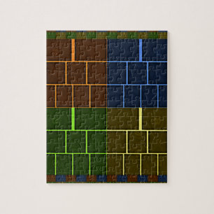 wandcanvas legpuzzel