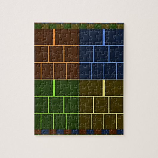wandcanvas legpuzzel (Verticaal)