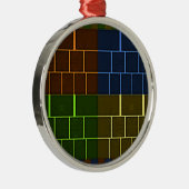 wandcanvas metalen ornament (Rechts)