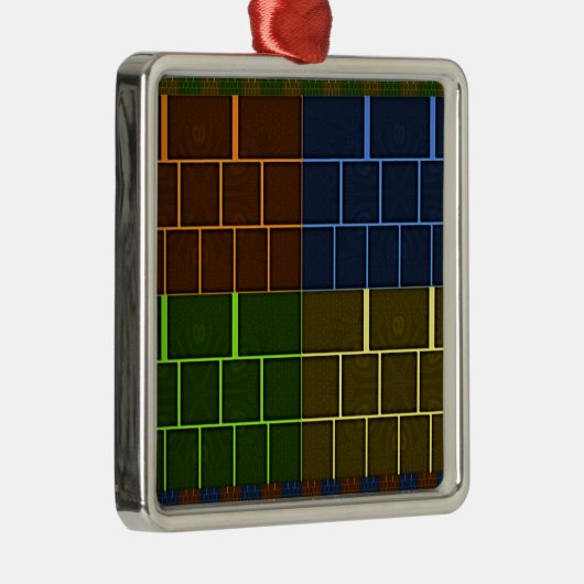 wandcanvas metalen ornament (Rechts)