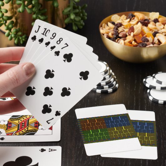 wandcanvas speelkaarten (Insitu)