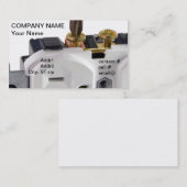 wandcontactdoos visitekaartje (Voorkant / Achterkant)