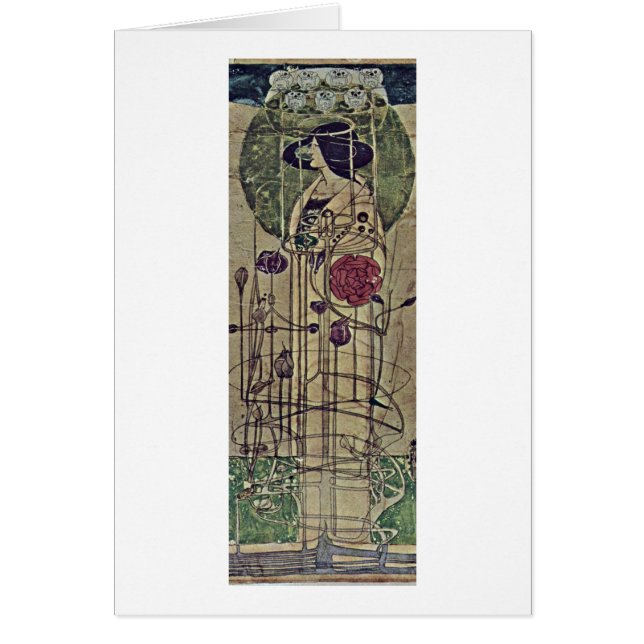 wanddecoratie door Charles Rennie Mackintosh (Voorkant)