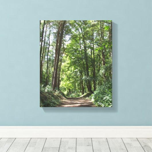 Wanddecoratie van Woodlands (Insitu (Houten vloer))