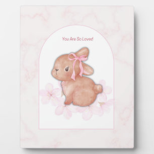 Wanddecoratie voor kinderkamer - Dieren   Konijn,  Fotoplaat