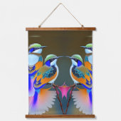 Wanddecoratie wandtapijten hangend wandkleed (Voorkant 2)