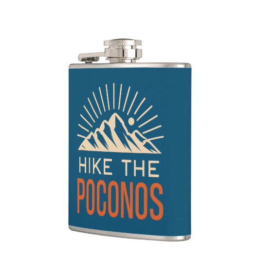 Wandel de Poconos Sunburst Heupfles (Links)