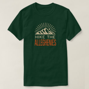 Wandel door de Allegheny Mountains Sunburst T-shirt