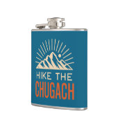 Wandel door de Chugach-bergen Sunburst Heupfles (Links)