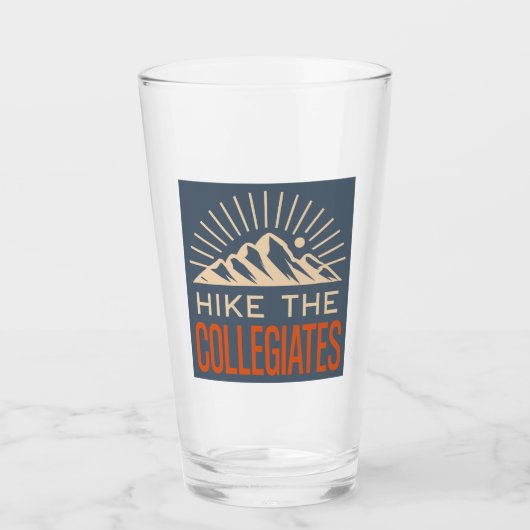 Wandel door de Collegiate Mountains Sunburst Glas (Voorkant)