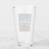 Wandel door de Elk Mountains Sunburst Glas (Achterkant)