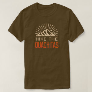 Wandel door de Ouachita Mountains Arkansas Sunburs T-shirt