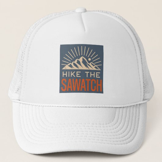 Wandel door de Sawatch Range Sunburst Trucker Pet (Voorkant)