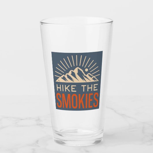 Wandel door de Smoky Mountains Sunburst Glas (Voorkant)