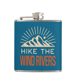 Wandel door de Wind Rivers Sunburst Heupfles
