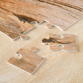Wandel een berg op legpuzzel (Zijkant)