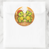 Wandel Hand in Hand Ronde Sticker (Tas)