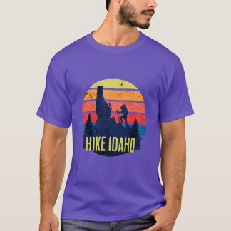 Wandel Idaho Bergliefhebber Retro T-shirt